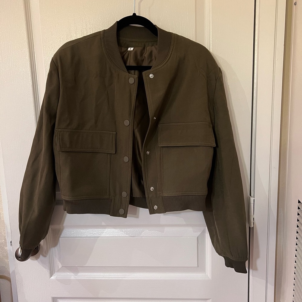 Stylish Olive Jacket